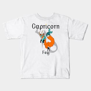 Capricorn Fox Kids T-Shirt